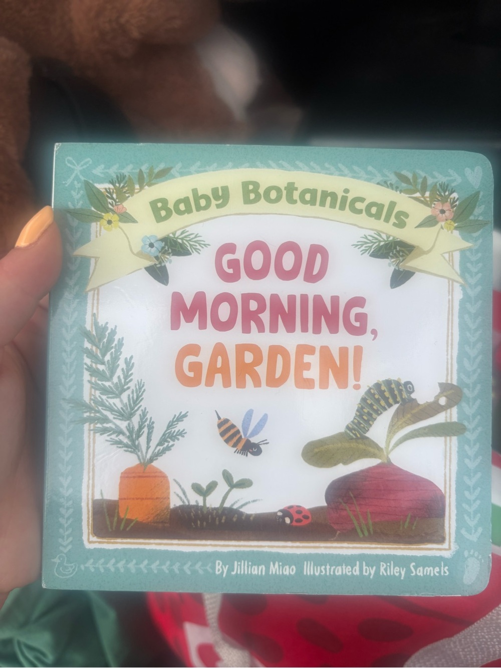 Good Morning, Garden! kids book Green
